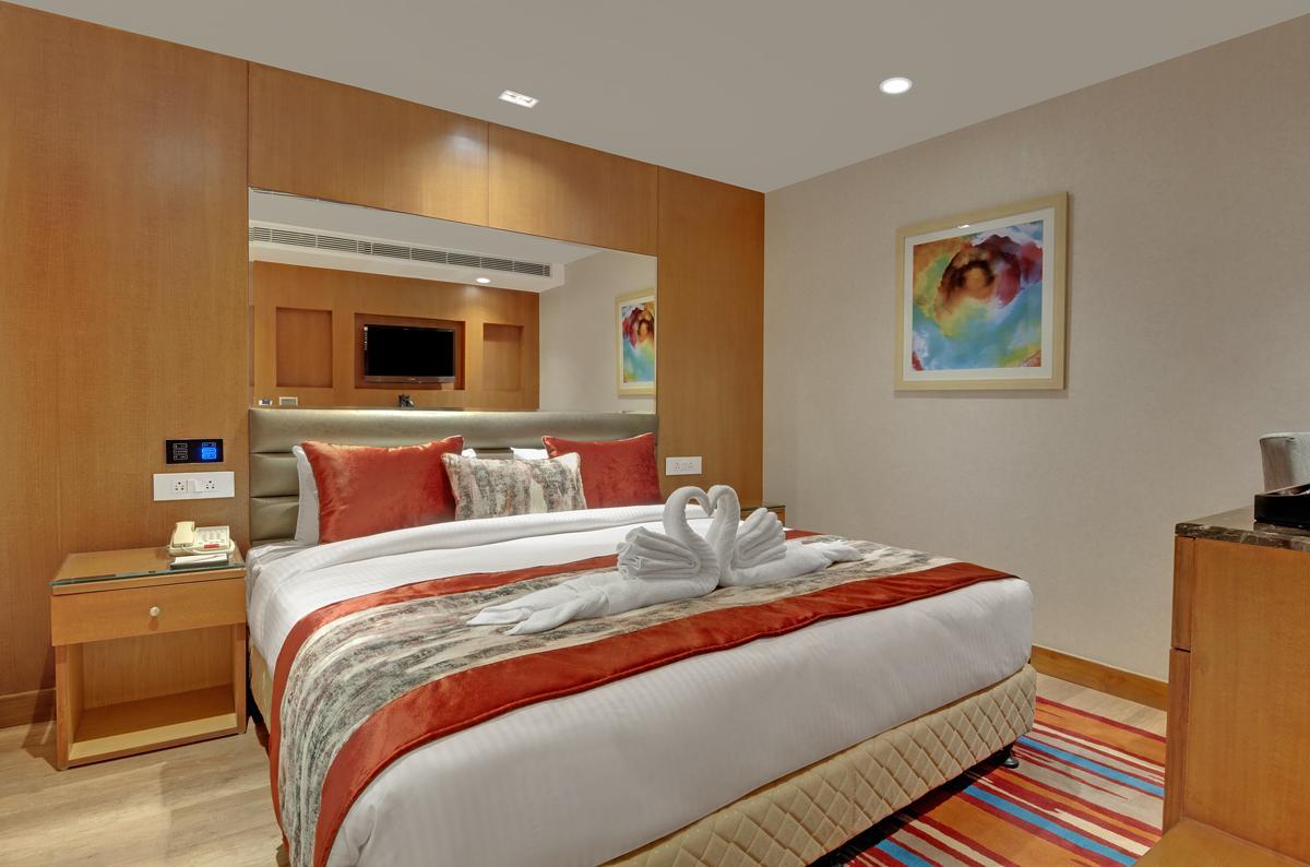 Beacon Hotel Nirman Vihar New Delhi Buitenkant foto