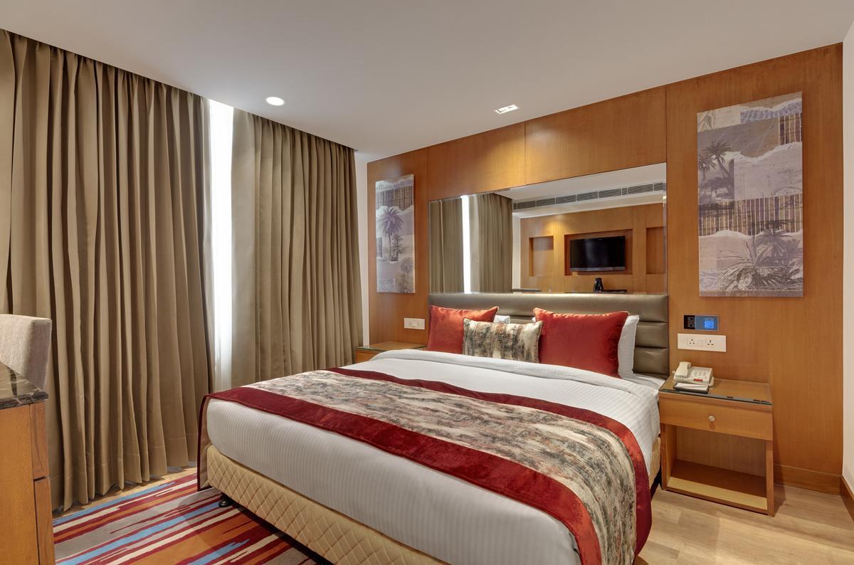 Beacon Hotel Nirman Vihar New Delhi Buitenkant foto