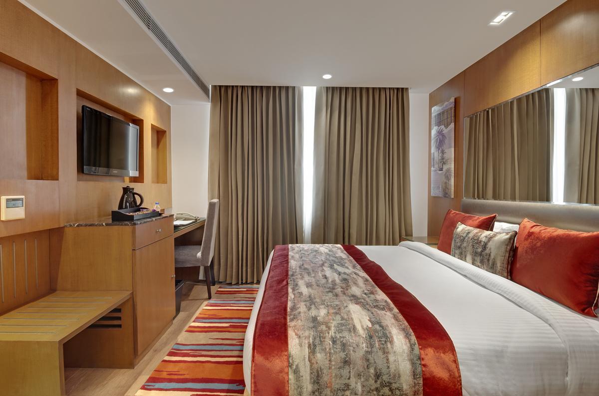 Beacon Hotel Nirman Vihar New Delhi Buitenkant foto